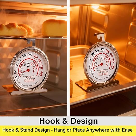 CloudHand Oven Thermometer for Gas/Electric Oven, Oven Temperature Gauge - Image 7