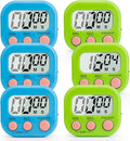 Digital Kitchen Timer, Magnetic Countdown Minute Simple Timer by enithElite