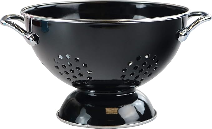 Calypso Basics by Reston Lloyd Powder Coated Enameled Colander, 1.5 Quart by RestonLloyd