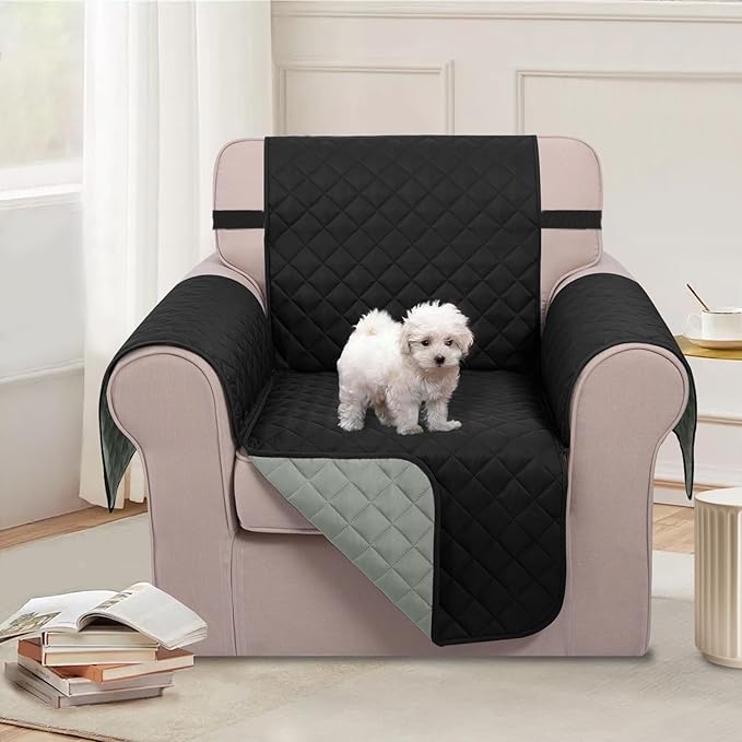 U-NICE HOME Recliner Chair Covers Reversible Chair Cover - Image 2