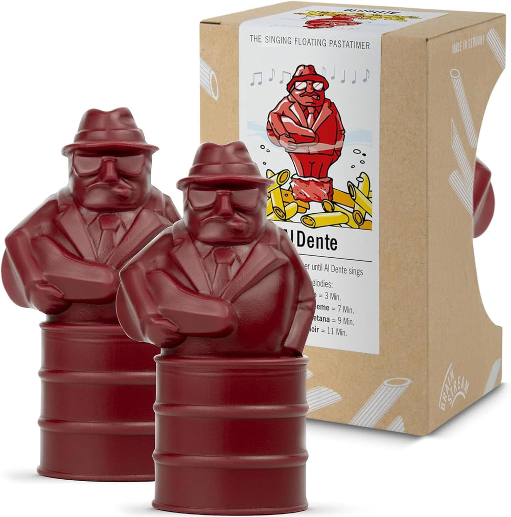 Al Dente Red – The Singing Floating Pasta Timer: Sings Different Tunes When