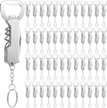 Ziliny 48 Pcs Bottle Opener Keychain Bulk Wine Bottle Beer Opener Keychain by Ziliny