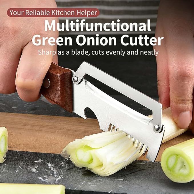 Premium Vegetable Peeler with Wooden Handle and Bottle Opener, 2-In-1 Stainless - Image 2