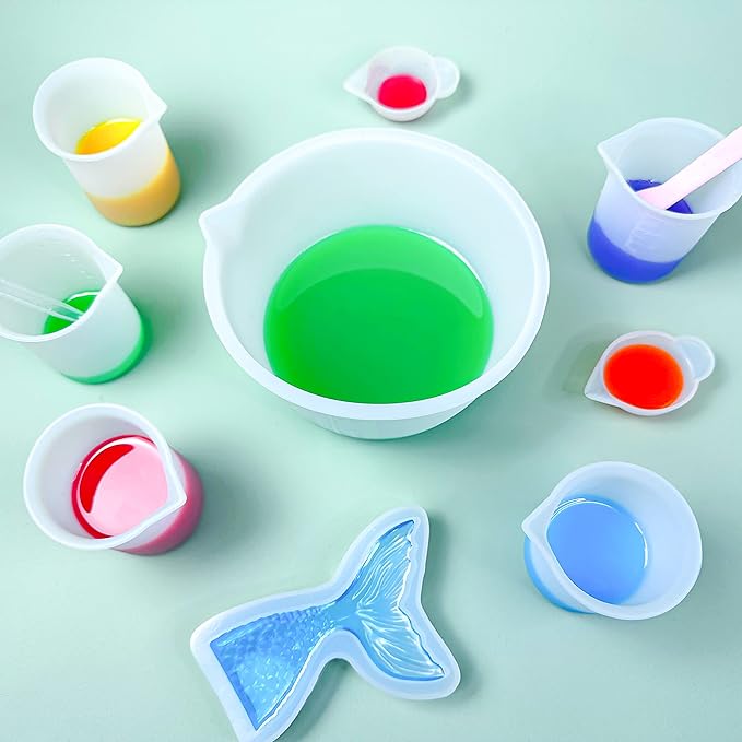 Silicone Measuring Cups for Resin Supplies - Image 6