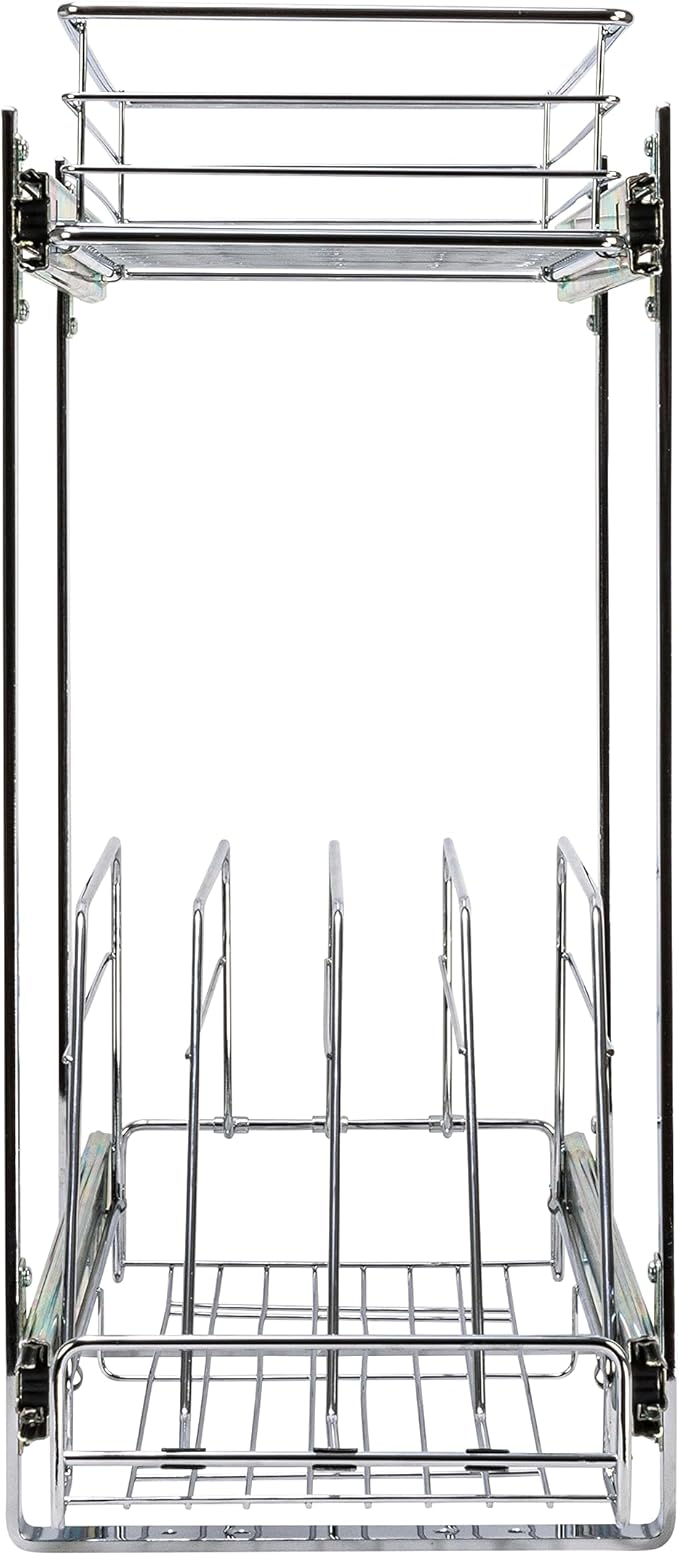 Household Essentials Glidez Multipurpose Chrome-Plated Steel Pull-Out/Slide-Out - Image 7
