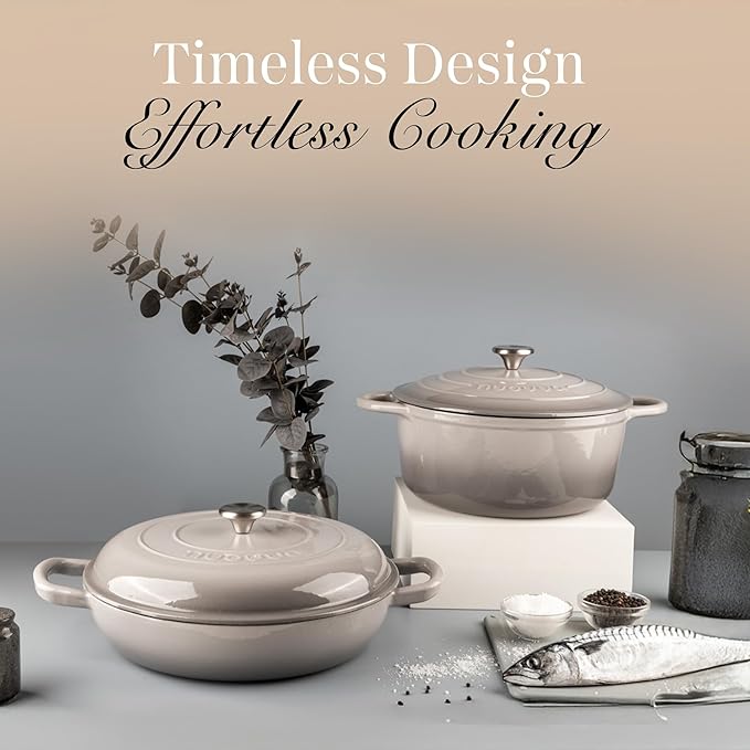 Shallow Cast Iron Casserole - Image 8