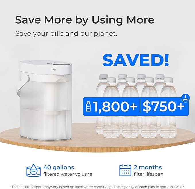 Waterdrop ED06W Electric Water Filter Pitcher - Image 6
