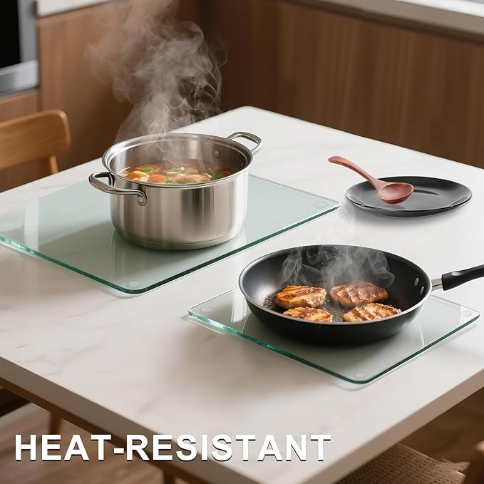 Tempered Glass Cutting Board, Set of Glass Cutting Board - Image 5