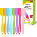 NEXTOP Silicone Spatula 8 Piece Set, Heat-Resistant Non-stick Rubber Spatulas by Nextop