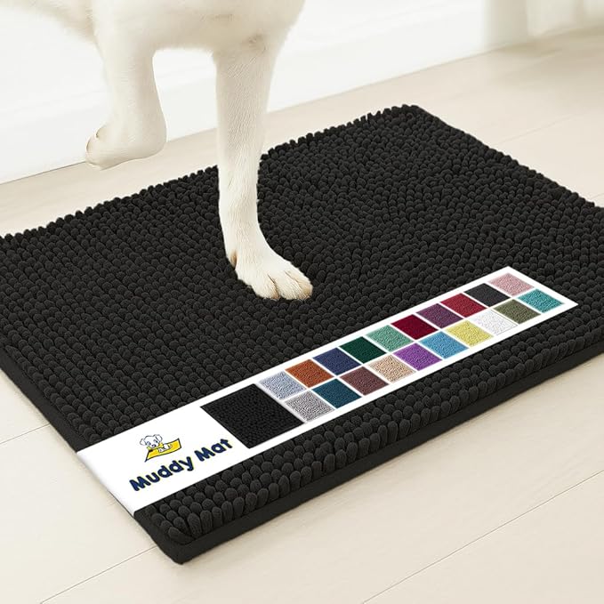 Muddy Mat® | Super Absorbent Door Mat Indoor, Microfiber Quick Dry Chenille by MuddyMat%C2%AE
