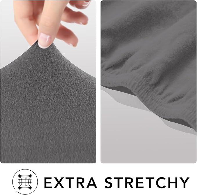 PureFit Super Stretch Sofa Slipcover – Spandex Non Slip Soft Couch Sofa Cover - Image 3