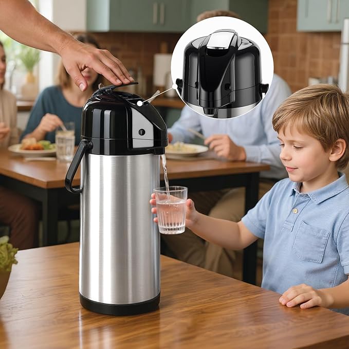 PARACITY Upgraded Airpot Coffee Carafe