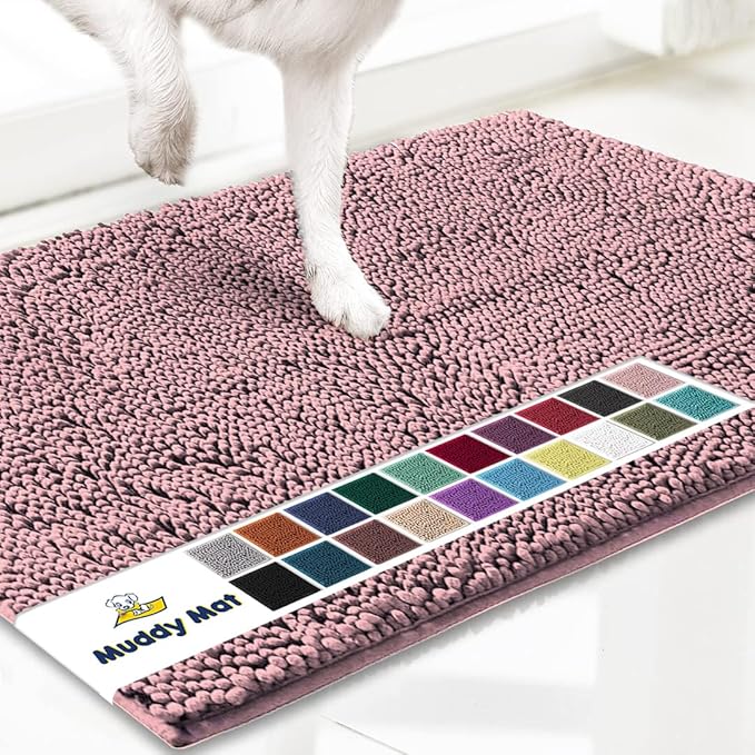 Muddy Mat® | Super Absorbent Door Mat Indoor, Microfiber Quick Dry Chenille by MuddyMat%C2%AE