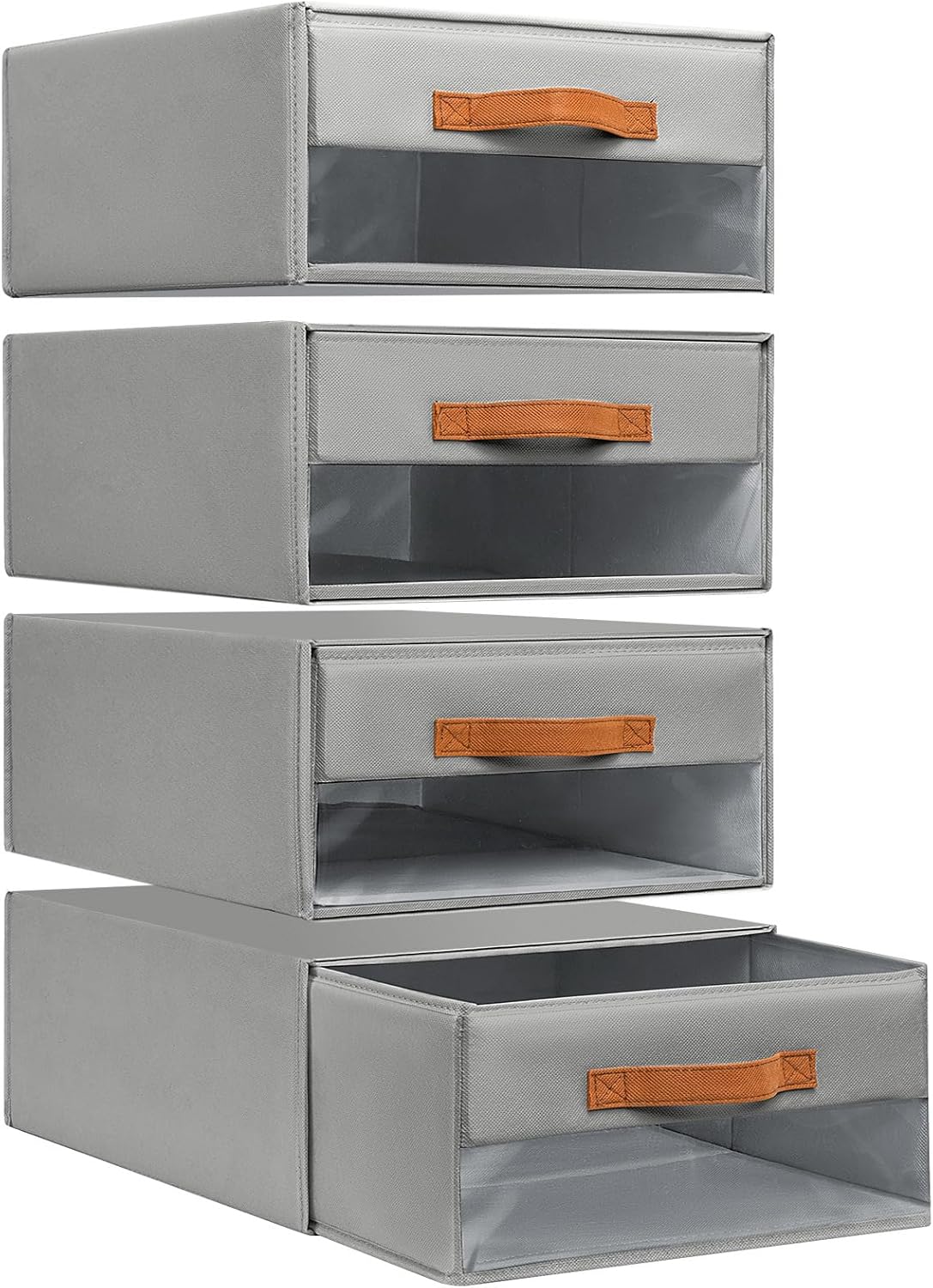dimj closet organizers and storage - fabric bins, main product view
