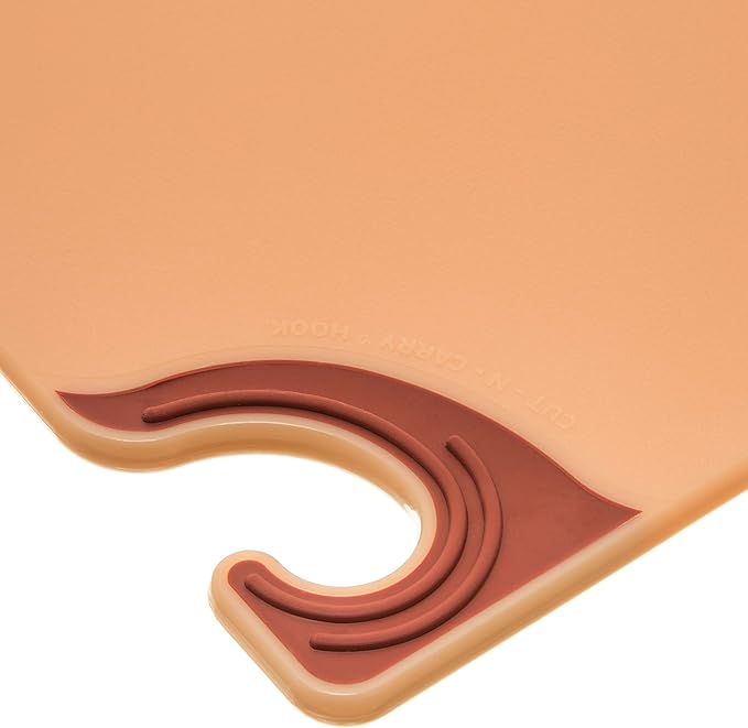 San Jamar Saf-T-Grip Plastic Cutting Board - Image 3