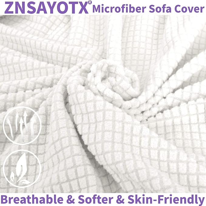 ZNSAYOTX Super Stretch Chair Slipcover Universal Sofa Chair Covers - Image 8
