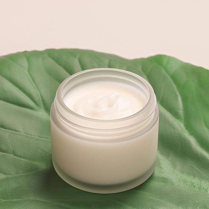 2oz Jars with Lids, Hoa Kinh 24 Pack Frosted Glass Jars with Woodgrain Lids - Image 4