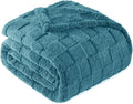 Exclusivo Mezcla Queen Size Flannel Fleece Blanket, Super Soft and Warm by ExclusivoMezcla