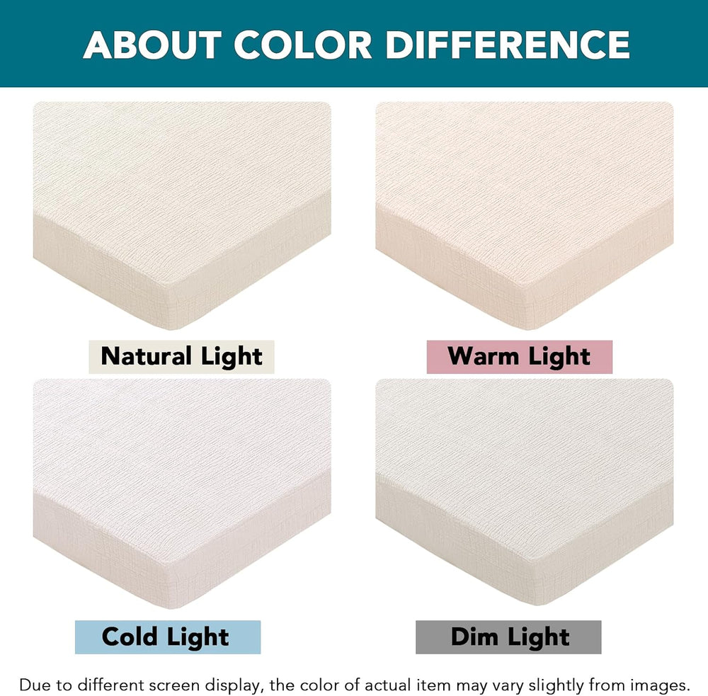 FantasDecor Twin Futon Mattress Cover Extra Thick Futon Mattress Cover for Tr...