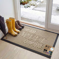 GORILLA GRIP 100% Waterproof All-Season WeatherMAX Doormat, US Designed Natural by GorillaGrip