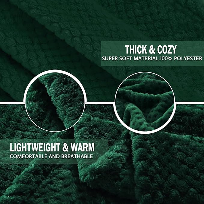 Exclusivo Mezcla Fleece Throw Blanket Extra Large, Super Soft and Warm Blankets - Image 5