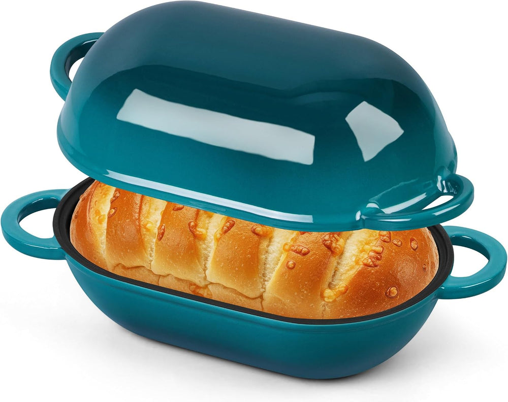 Homikit Enameled Cast Iron Dutch Oven