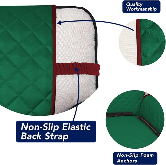 PureFit Reversible Quilted Sofa Cover, Water Resistant Slipcover Furniture - Image 3