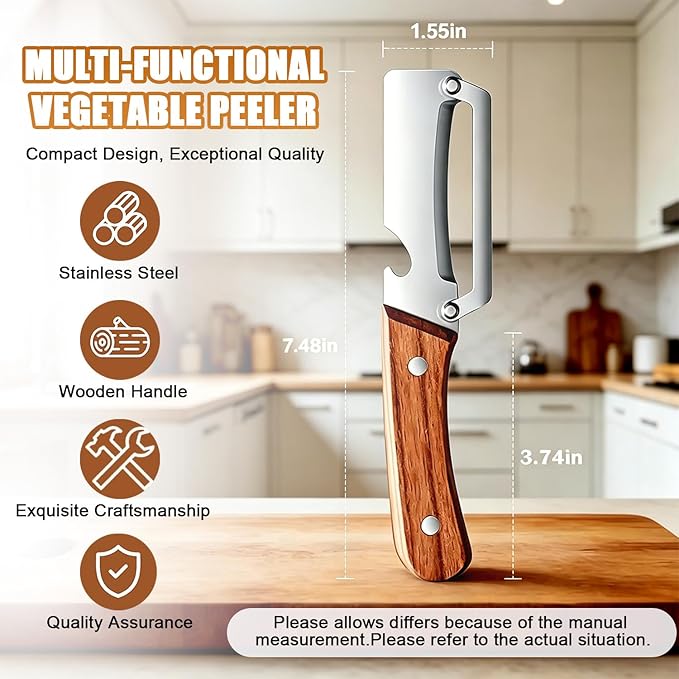 2PCS Multifunctional Vegetable Peeler - Image 6