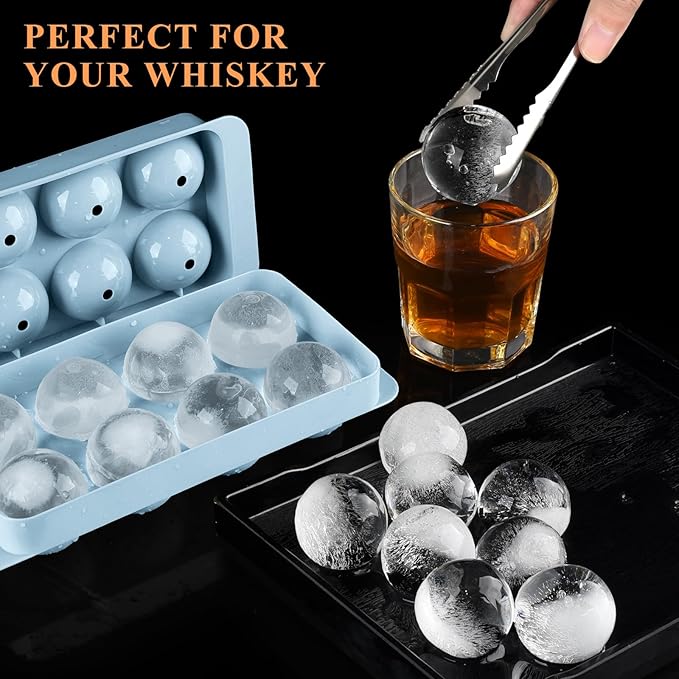 Round Ice Cube Mold, Circle Ice Cube Tray - Image 4