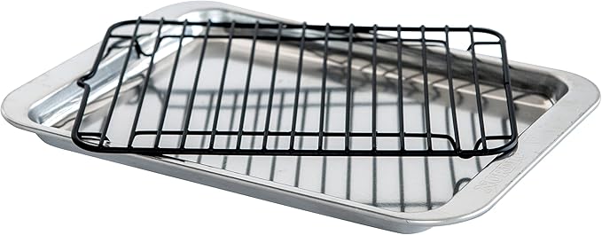 Nordic Ware Naturals 5 Piece Compact Pan Set, Toaster Oven, Counter Ovens - Image 4