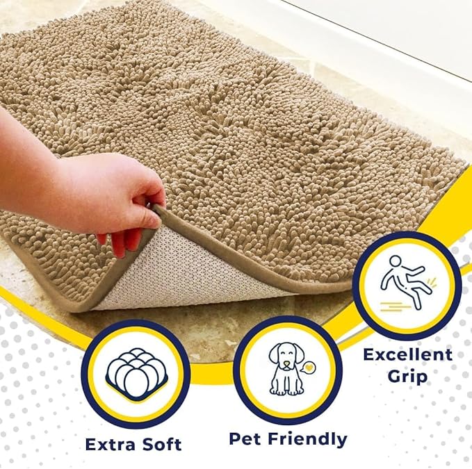 Muddy Mat® | Super Absorbent Door Mat Indoor, Microfiber Quick Dry Chenille - Image 2