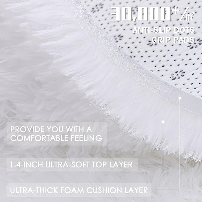 OLANLY 6x9 Machine Washable Large Area Rugs - Image 6