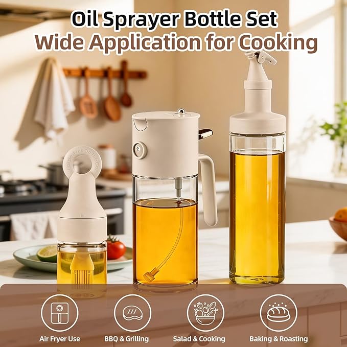 580ml/19.6oz Olive Oil Sprayer Bottle