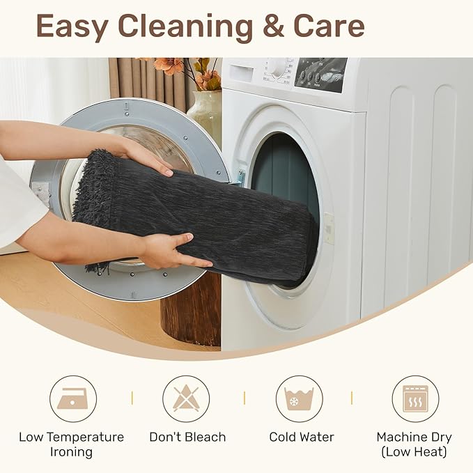 Sectional Couch Covers, 2 Pieces Washable L Shaped Couch Covers Sofa Blanket - Image 9
