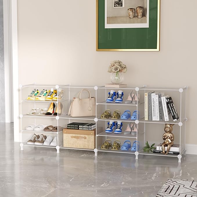 AWTATOS Closet Organizer 8 Cube Storage Shelves Clothes Organizers Closet