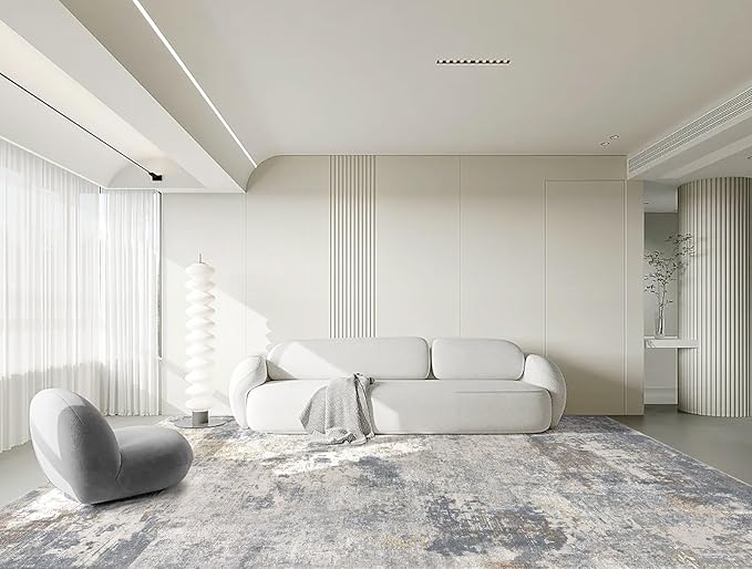 UERMEI 9x12 Area Rug Living Room Rugs - Image 5