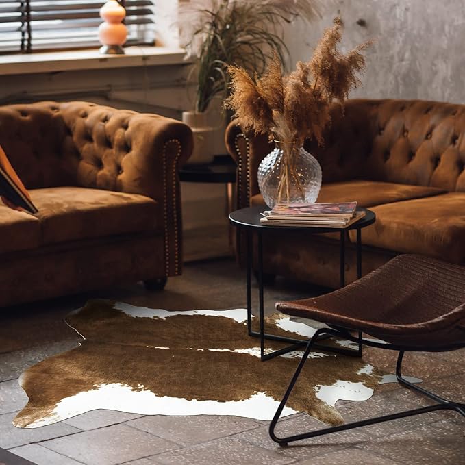 AROGAN Premium Faux Cowhide Rug 110 x70 cm/3.6 x 2.3 feet, Durable and Large - Image 6