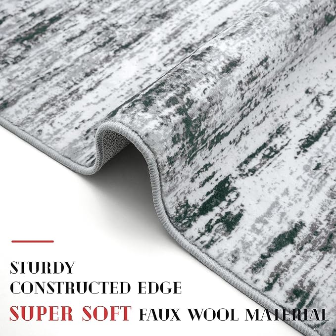 Lansny Modern Abstract Runner Rug 2x12 - Image 5