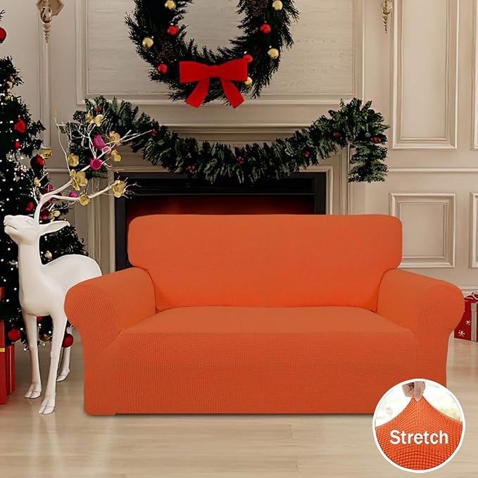 Easy-Going Stretch Loveseat Slipcover 1-Piece Sofa Cover Furniture Protector - Image 2