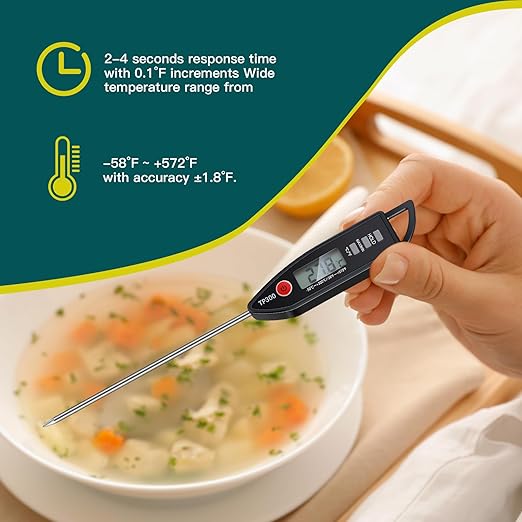 Copkim 12 Set Waterproof Food Thermometer - Image 5
