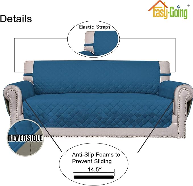 Easy-Going Reversible Couch Cover - Image 3