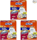 Hefty Ultra Strong 13 Gallon Trash Bags, Tall Kitchen Trash Bags 13 Gallon Size by Hefty