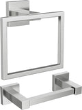 FORIOUS Toilet Paper Holder Set Wall Mount, SUS 304 Stainless Steel Pivoting by FORIOUS