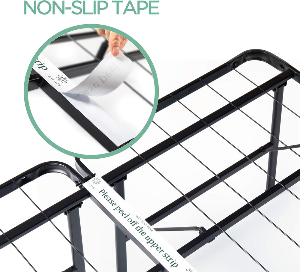 Zinus SmartBase Tool-Free Assembly Mattress Foundation, 14 Inch Metal Platfor...