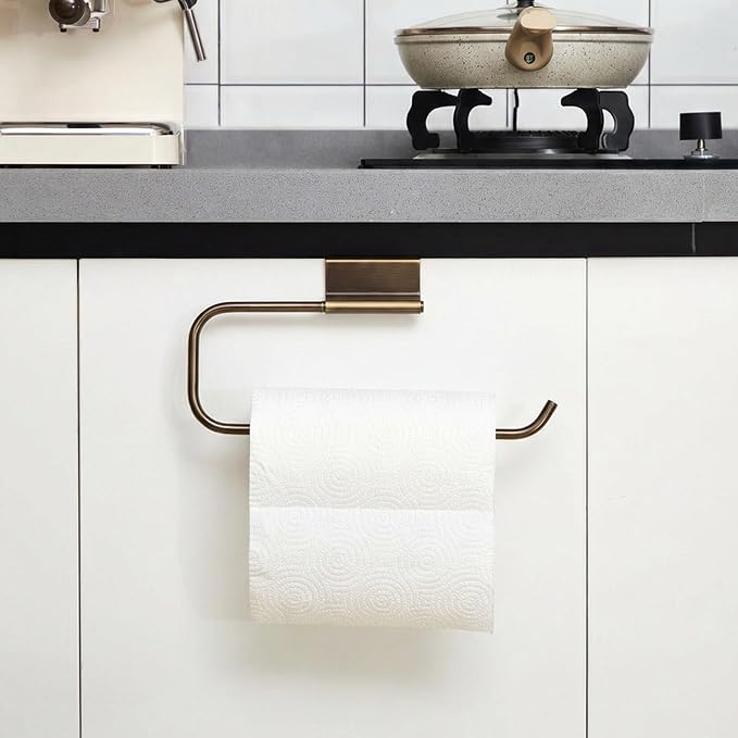 Yaocom 12.4 Inches Cabinet Door Paper Towel Holder Camper Under Sink No - Image 2