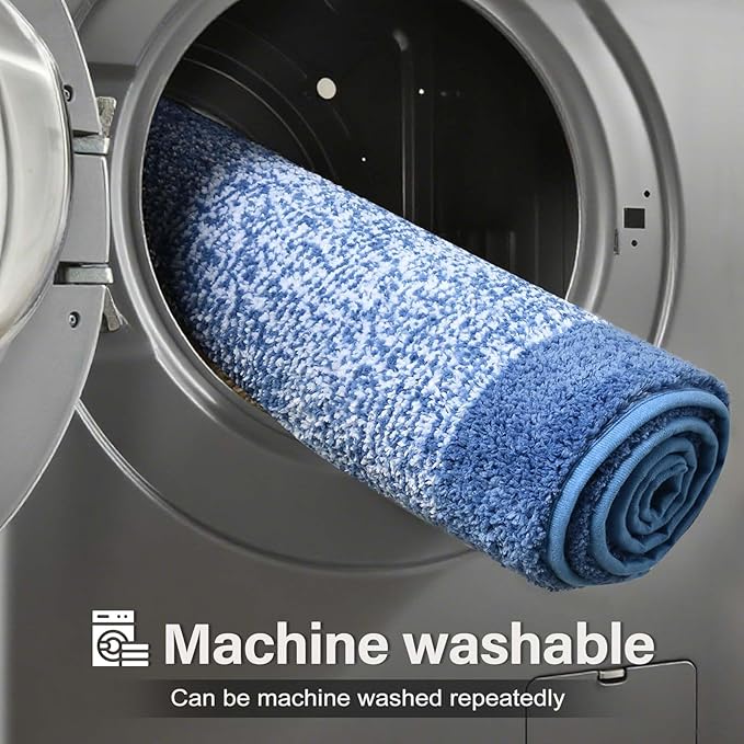 70x24 Long Bathroom Rugs Washable Non Slip, Soft Absorbent Quick Dry Mats - Image 9
