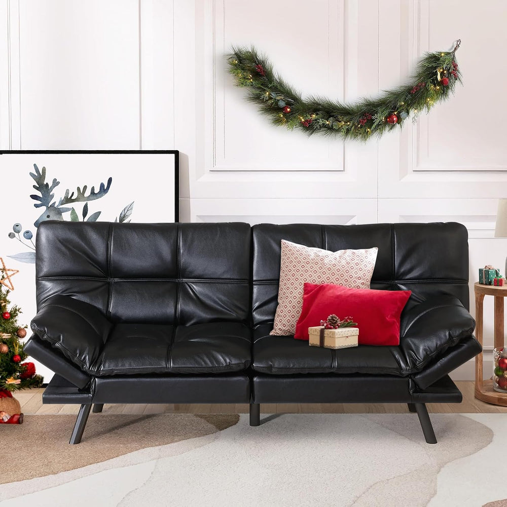 Hcore Multifunctional Futon Sofa Bed,Convertible Sleeper Futon Couch,Memory F...