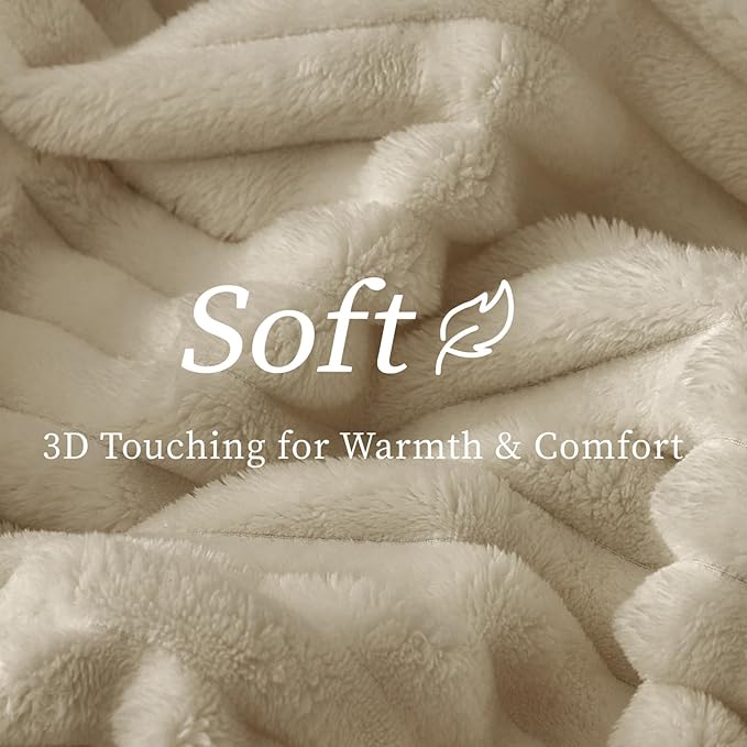 BEDELITE King Size Blanket for Bed, 300GSM Soft & Warm Fleece Blanket, - Image 4