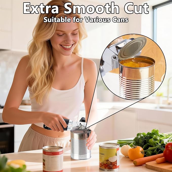Can Opener Set With 1 Bottle Opener 2 Vegetable Peeler 1 Heavy Duty Kitchen - Image 5