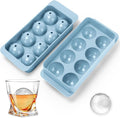 Round Ice Cube Mold, Circle Ice Cube Tray by Aibirui